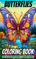 Butterflies Coloring Book