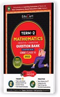 Educart Term 2 Mathematics CBSE Class 10 Objective & Subjective Question Bank (Exclusively On New Competency Based Education Pattern)