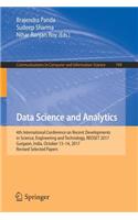 Data Science and Analytics