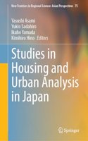 Studies in Housing and Urban Analysis in Japan