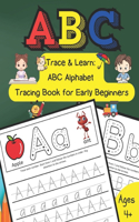 Trace & Learn ABC Alphabet Tracing Book for Early Beginners