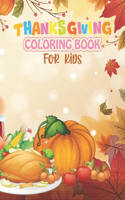 Thanksgiving Coloring Book For Kids