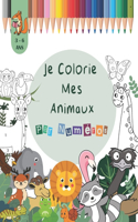 Je Colorie Mes Animaux Par Numéros: Cahier coloriage pour garçons et filles - Cahier de dessin pour les petits, (20,32 x 25,4 cm) 90 Pages à colorier d'animaux - Cahier de vacances et 