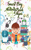 Smart Boy Activity Book Ages 4-8