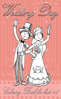 Wedding Day Coloring Book for kids 4-8