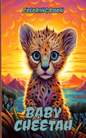 Baby Cheetah Coloring Book