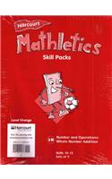 Harcourt School Publishers Mathletics: Package of 5 Skill Pack1b Mathletics Grade 3