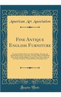 Fine Antique English Furniture: French and Italian Furniture, Oriental Rugs, Brussels and Flemish Renaissance Tapestries, Georgian Silver and Sheffield Plate, Spode and Rockingham Services, Fine Chinese Mineral Carvings, Necklaces, Lamps, Bibelots,