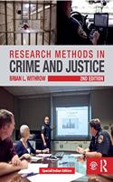 RESEARCH METHODS IN CRIME & JUSTICE
