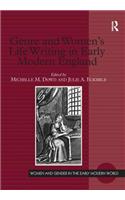 Genre and Women's Life Writing in Early Modern England