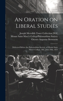 Oration on Liberal Studies