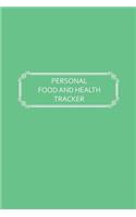 Personal Food and Health Tracker