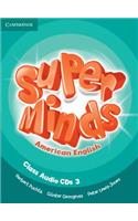 Super Minds American English Level 3 Class Audio CDs (3)