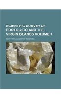 Scientific Survey of Porto Rico and the Virgin Islands Volume 1: (English)