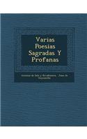 Varias Poesias Sagradas y Profanas
