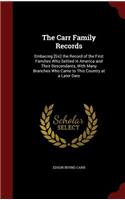 The Carr Family Records