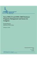 Navy DDG-51 and DDG-1000 Destroyer Programs