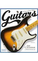 Guitars Wall Calendar 2019