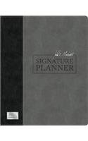 John C. Maxwell Signature Planner (Gray Black LeatherLuxe®)