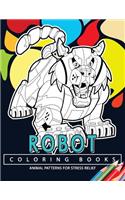 Robot coloring book
