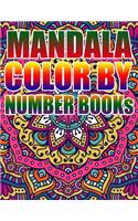 Mandala Color by Number Books: Kids and Adults