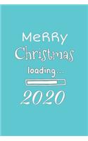 Merry Christmas 2020 journal Notebook: Lined journal for Women and men and girls 120 pages 6 x 9 letter size