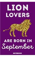 Lion Lovers Are Born In September