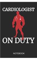Cardiologist On Duty Notebook