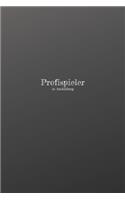 Profispieler in Ausbildung: 120 leere linierte Seiten in A5 Softcover - Perfekt als Notizbuch oder Journal für alle Studenten, Auszubildende und Lehrenden - Ideal für Aufzeichn