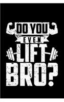 Do You Even Lift Bro?