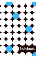 Notebook: Polka Dot Notebook for Polka Dot Lovers; Dotty Notebook; Pattern Notebook; 6x9inch Notebook with 108-wide lined pages