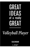 Calendar for Volleyball Players / Volleyball Player