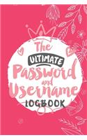 The Ultimate Password And Username Logbook