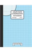 Graph paper composition notebook