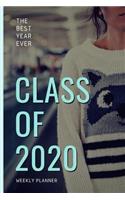 Class of 2020: Weekly School Planner