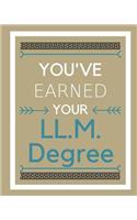 You've earned your LL.M. Degree