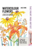 The Paint Pad Artist: Watercolour Flowers: 6 Beautiful Pictures to Pull-Out and Paint