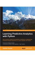 Learning Predictive Analytics with Python