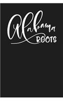 Alabama Roots: State of Alabama College Ruled 6"x9" 120 Page Lined Notebook