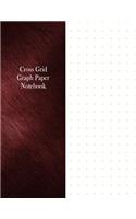 Cross Grid Graph Paper Notebook