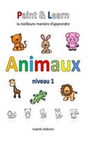 Paint & Learn: Animaux (niveau 1)