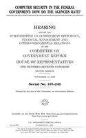 Computer Security in the Federal Government: How Do the Agencies Rate?