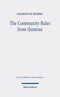 The Community Rules from Qumran