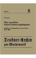 Über Unendliche, Lineare Punktmannigfaltigkeiten
