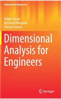Dimensional Analysis for Engineers