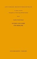Studien Zur Lehre Fur Merikare