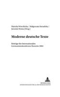 Moderne Deutsche Texte