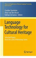 Language Technology for Cultural Heritage