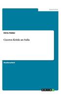 Ciceros Kritik an Sulla
