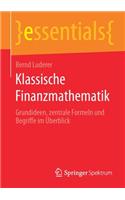 Klassische Finanzmathematik